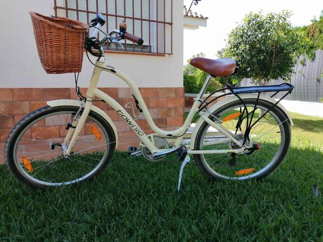 Milanuncios - Bicicleta de paseo con cesta.