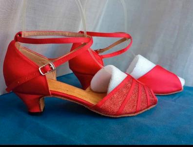 Sandalias de tacon bajo Moda y complementos de segunda mano barata