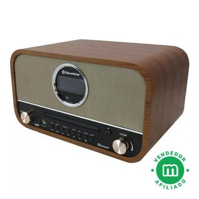 Radio vintage retro con USB y despertador en  ⭐ Unboxing
