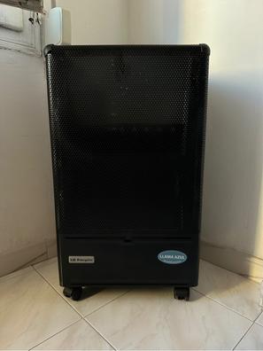 Orbegozo HBF 90 Estufa de Butano, Triple Sistema de Seguridad, Llama Azul,  4200 W, Metal, Negro/Gris