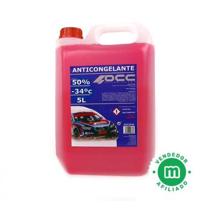 LUCCY Anticongelante Coche G12 50% Protección -37ºC Rojo - 10 litros -  Líquido Refrigerante Profesional para Vehículos Fórmula Orgánica Long Life  : : Coche y moto