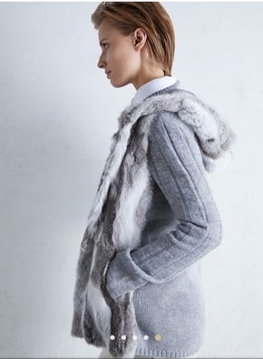 pelo natural Abrigos y chaquetas de de segunda mano barata | Milanuncios