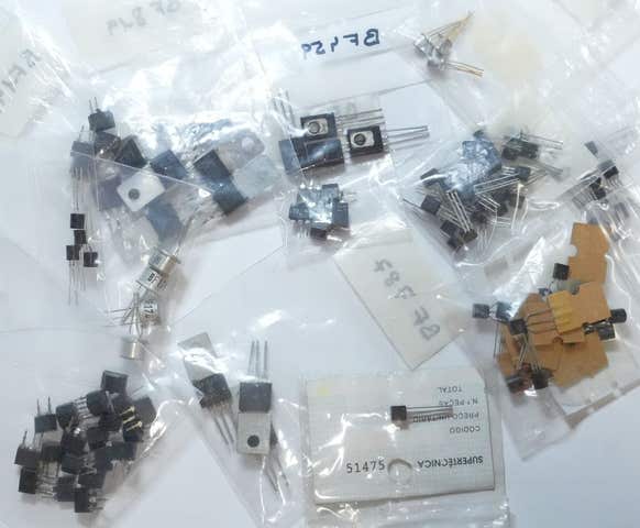 Milanuncios - 103 TRANSISTORES PARA ALTA FRECUENCIA.