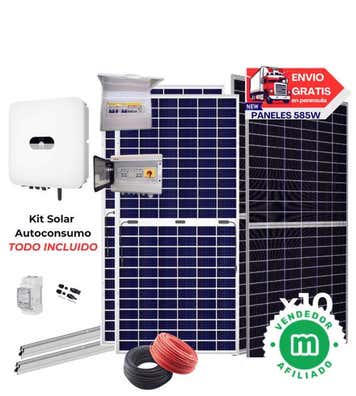 Kit placas solares de segunda mano Milanuncios