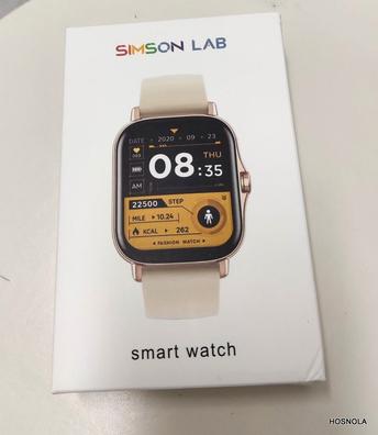 KSIX Reloj Smartwatch URBAN4 Negro Ritmo Cardiaco Calorias Monitor