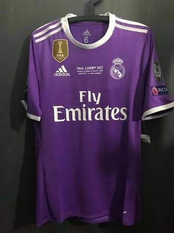 Desvelada la camiseta del Real Madrid para la final de la Champions en  Cardiff