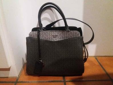 Zumbido aleatorio cisne Milanuncios - Bolso Guess de Los Ángeles gris y negro