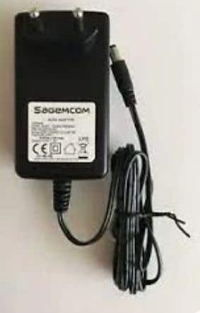 TOP CHARGEUR * Adattatore di alimentazione 12V per ricambio Sagecom CS50001 P/N 191340064 XX Model MSA C2000IC12.0 24A DE