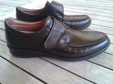 ZAPATO SRA SIN CORDONES PIEL SUELA GOMA HORMA ANCHA