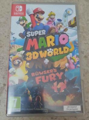 Mario 3d world bowser fury switch Videojuegos de segunda mano baratos