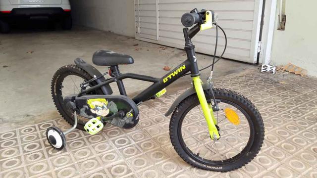 Milanuncios - bicicleta niño/a. 16 pulgadas dark hero