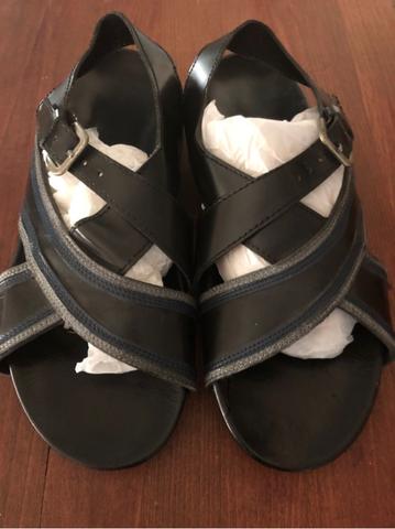 Milanuncios Sandalias hombre Tucci talla 43, piel