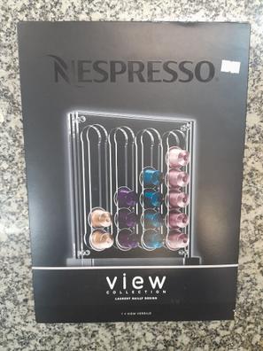 Nespresso Zenius - Cafetera profesional, caja de presentación para cápsulas  Nespresso color negro y plateado