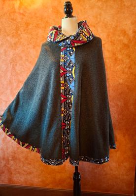 Poncho de colombia hecho a mano de segunda mano para mujer