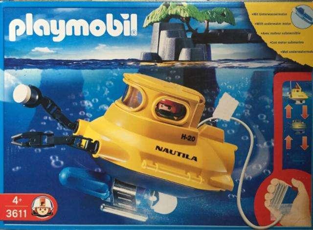 látigo Adviento Muscular Milanuncios - Playmobil 3611 (submarino Nautila H-20)