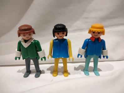 PLAYMOBIL LLAVERO CABALLERO Plata Figura Blanca Geobra 1974 RARO