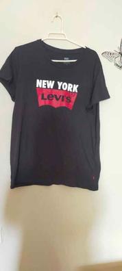 Camisetas negras hombre levis pack Ropa, zapatos y moda de hombre de  segunda mano barata