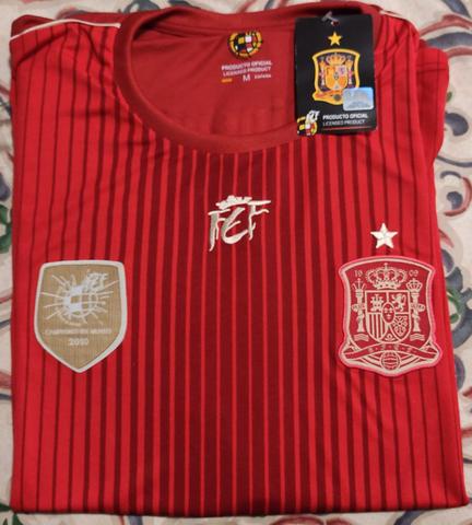 Camiseta Seleccion Española Roja 2014 