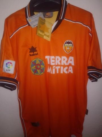 ventajoso legación Aislante Milanuncios - LUANVI Valencia CF 1999-2000 nueva away