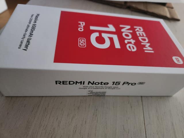 Xiaomi Redmi Note 15 Pro 5G 256Gb NUEVO