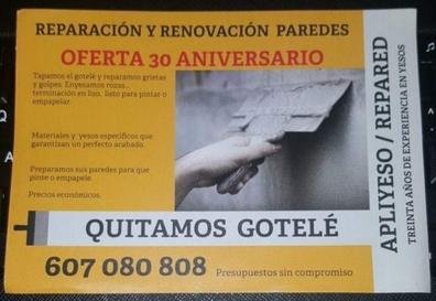 Empresa experta en tapar agujeros en la pared en Valencia