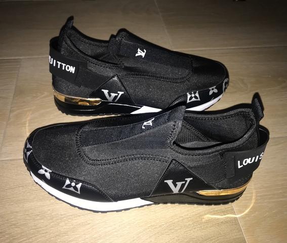 Zapatos Louis Vuitton Negro Talla Mujer