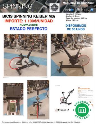 Bicicleta spinning keiser Tienda de deporte de segunda mano barata