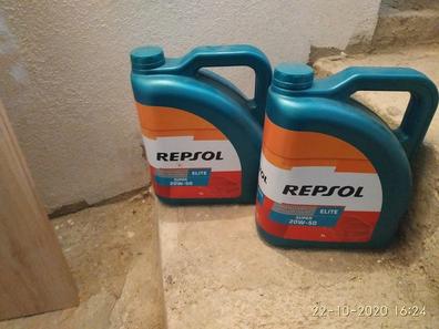 Aceite Repsol 5W30 de segunda mano por 35 EUR en Alcalá de Henares en  WALLAPOP