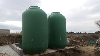 Depósito básico de almacenamiento de agua de lluvia de poliéster de 20 a  100m3