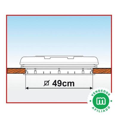 Cubierta de claraboya caravana 50x50 Campings baratos y ofertas