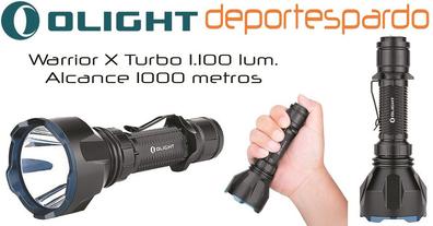 VENTA ONLINE Kit de caza linterna LED recargable Warrior X Turbo 1.100 lum.  Olight