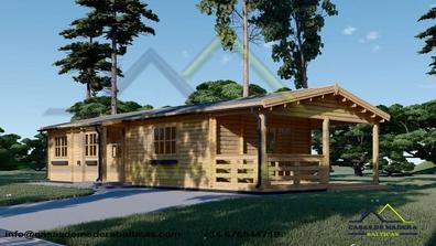 Caseta de jardín de madera LEA (44 mm), 7x4 m, 28 m²