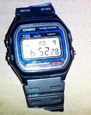 Correa para reloj Casio para AQ-164WD de acero inoxidable