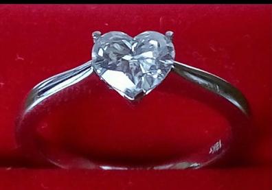 Anillos de compromiso swarovski de segunda mano para mujer