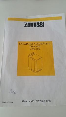 Permanente Psiquiatría Conductividad Milanuncios - Manual de instrucciones Zanussi