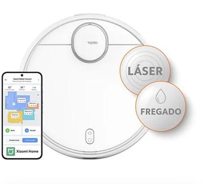 Robot aspirador  Xiaomi Robot Vacuum S12, 45W, WiFi, Autonomía