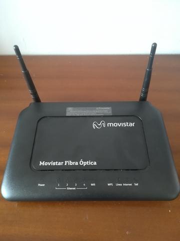 Milanuncios Router Movistar Fibra Optica