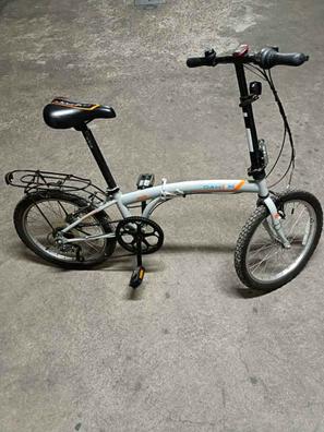 Bicicleta Plegable Rodado 20 Adultos Parrilla Frenos Timbre