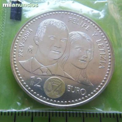 Crítica Verde Templado Milanuncios - Moneda 12 euros plata felipe y letizia