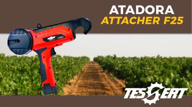 Atadora AT1000 - Ligadora eléctrica profesional para viñedos y árboles.