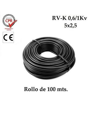 Cable manguera blanca H05VV-F de 3x1.5 mm 500V