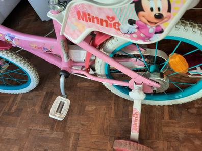 Bicicleta Niña 16 Pulgadas Minnie Mouse 5-7 Años - Rosa