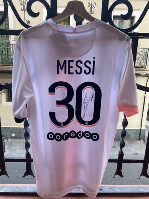Premio masculino bandera nacional Milanuncios - Camiseta PSG Leo Messi Firmada con COA