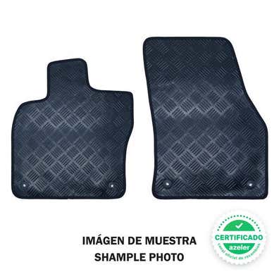 Kit De Alfombrillas A Medida Para Ford Focus Mk3 2011-2018 - 4 Piezas, Moqueta Negra, Antideslizantes