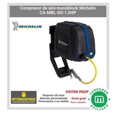 Mini Compresor Aire Portatil 1.5hp Michelin 8bar 116psi