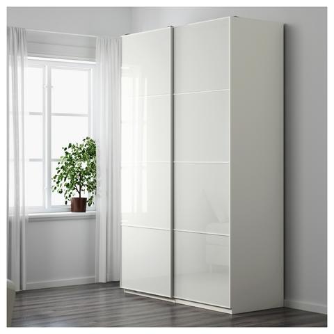Oferta de trabajo refrigerador salir Milanuncios - 4Paneles puertas correderas armario IKEA