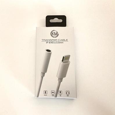 Cable Adaptador iPhone Lightning A Jack Auriculares Premium — Una Ganga