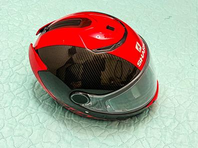 Shark Casco SPARTAN CARBON BIONIC Carbon Red Anthracite