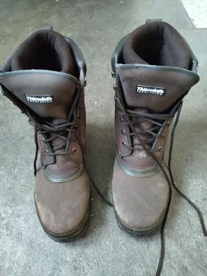 Botas de seguridad deportivas para hombre, impermeables, cálidas para  invierno, altas y resistentes al frío y a las heladas, con cordones, para