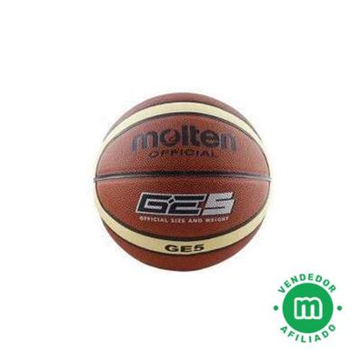 Molten Balón de baloncesto oficial Olympic FIBA para interiores y  exteriores, talla 7, piel sintética